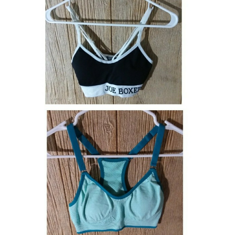 2 Joe boxer sports bras